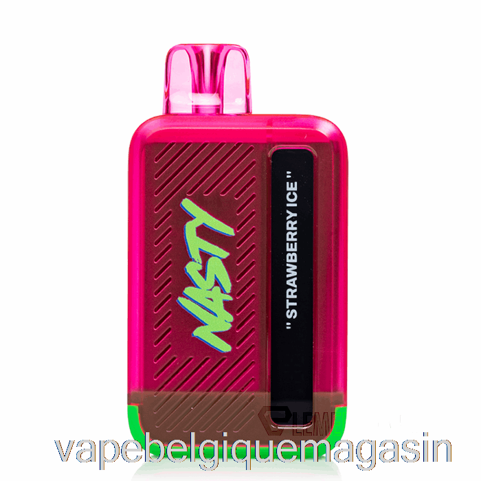 Vape Juice Nasty Bar Dx8.5i 8500 Glace à La Fraise Jetable